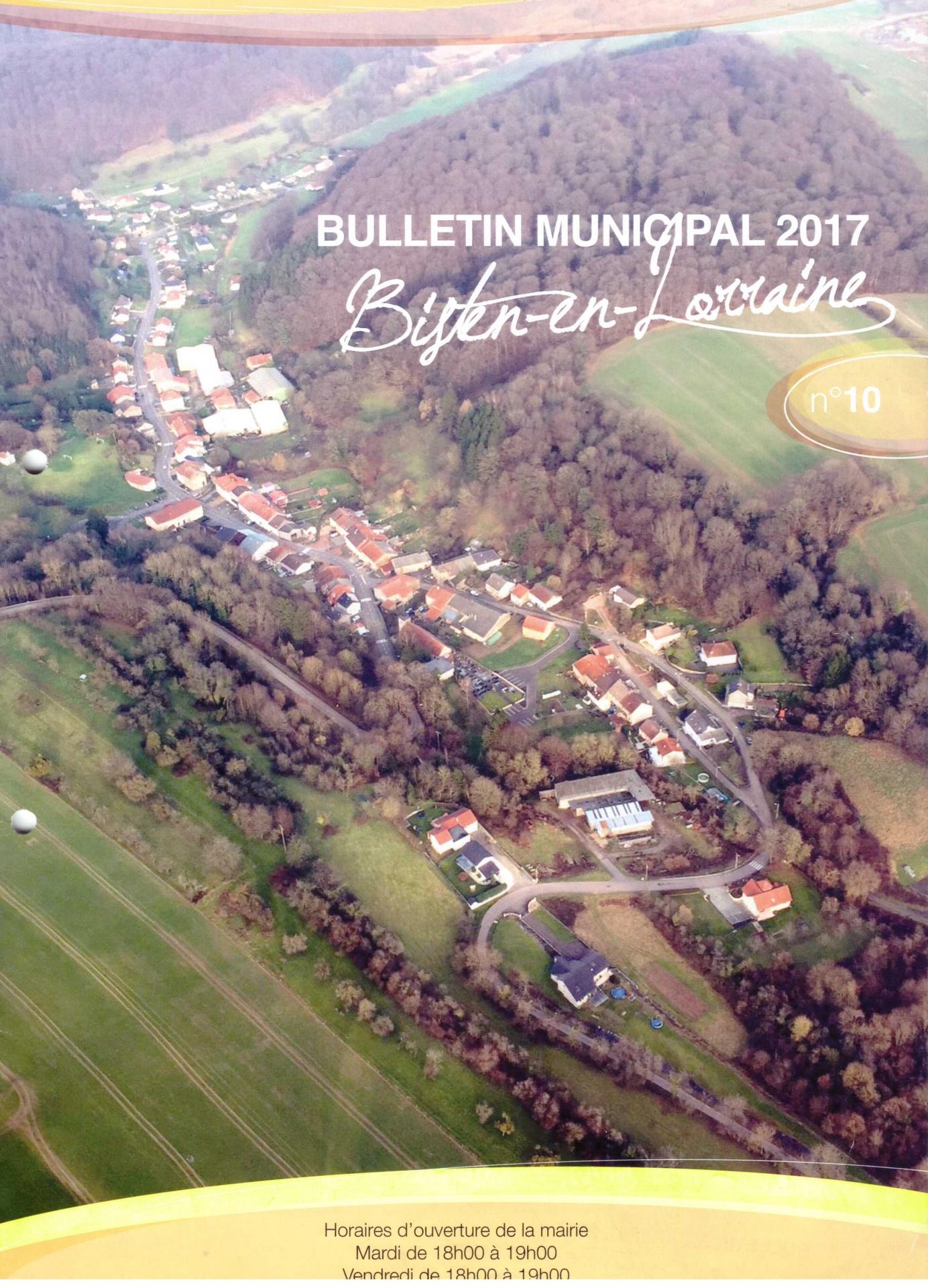 2017 bulletin municipal couverture